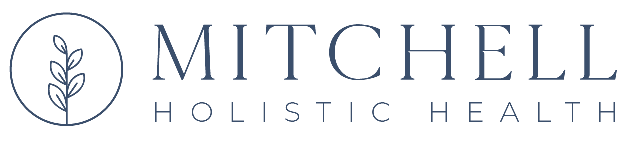 Mitchell holistic health logo featuring physical therapy.