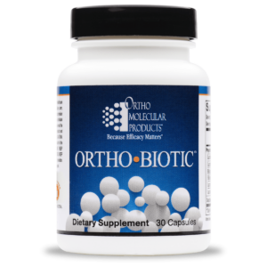 Orthobiotic Probiotic dietary supplement for physical therapy - 30 capsules.