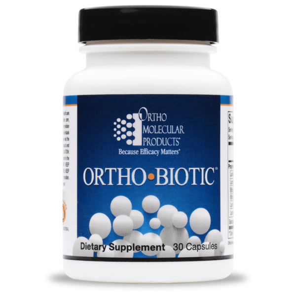 Orthobiotic Probiotic dietary supplement for physical therapy - 30 capsules.