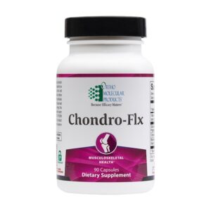 A bottle of Chondro-Flx recommended for physical therapy.