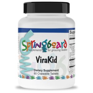 A bottle of ViraKid for physical therapy.