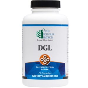 DGL - 60 capsules for physical therapy.