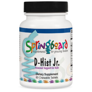 Springbeard D-Hist Jr. - hit j - 60 capsules for physical therapy.