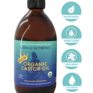 Organic castor oil for physical therapy.