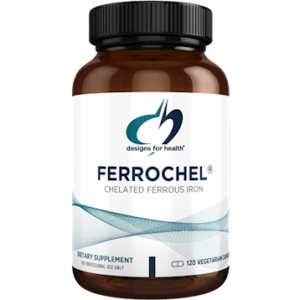 Ferrochel Iron capsules for improved physical therapy recovery.