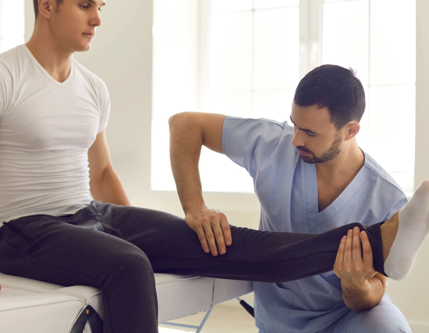 A physical therapy for sports injuries