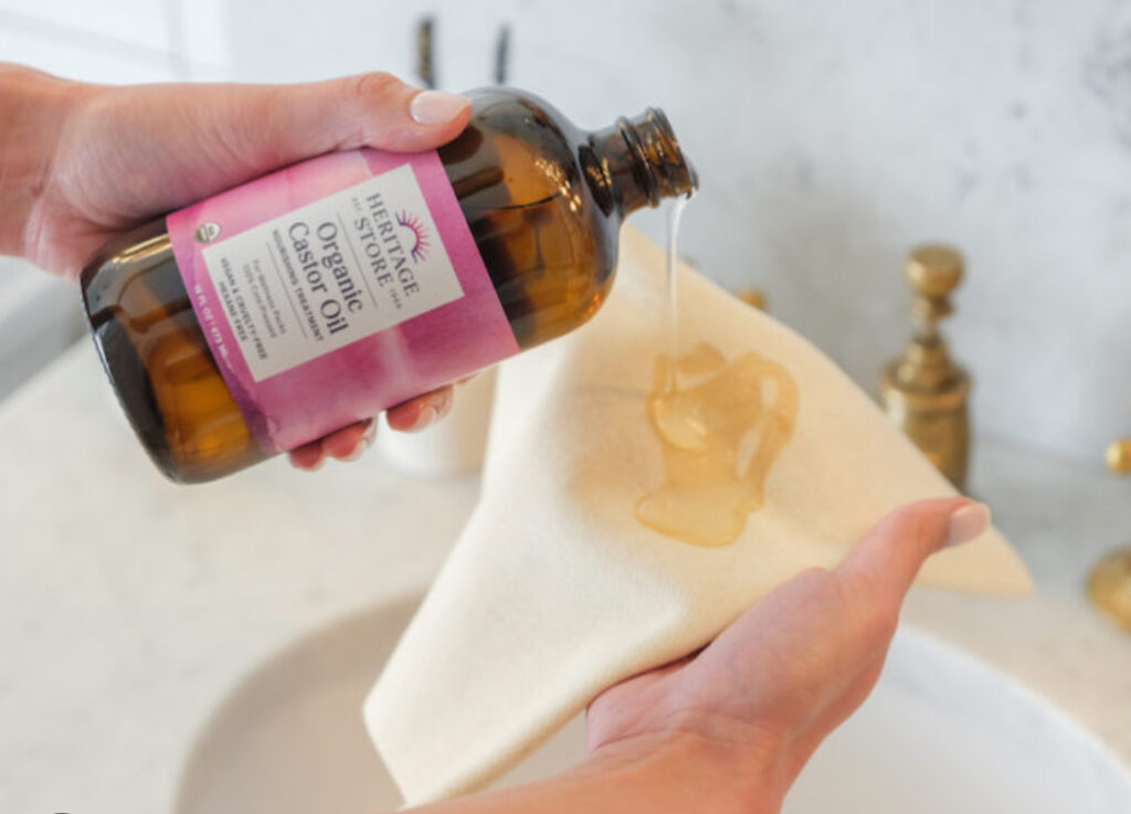 Holistic detox with castor oil packs